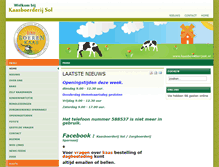 Tablet Screenshot of kaasboerderijsol.nl